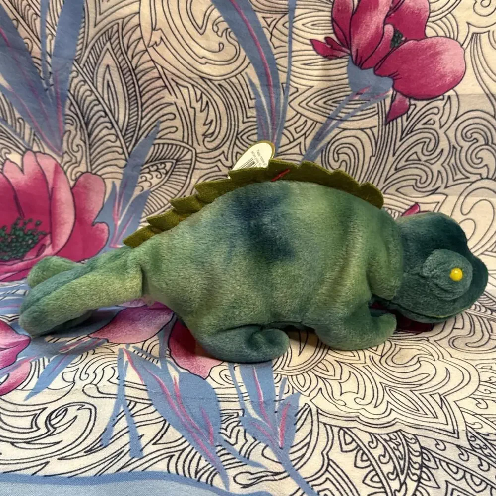 Ty Beanie Baby‎ Collection 1997 6th Generation Iggy Seen With Hang Tag